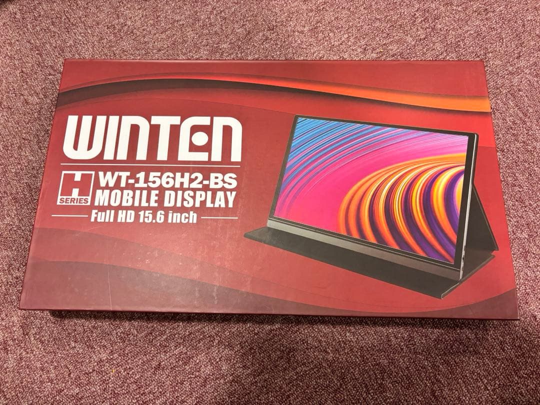未使用　モバイルモニター 15.6インチ　1080P FHD IPSパネル
