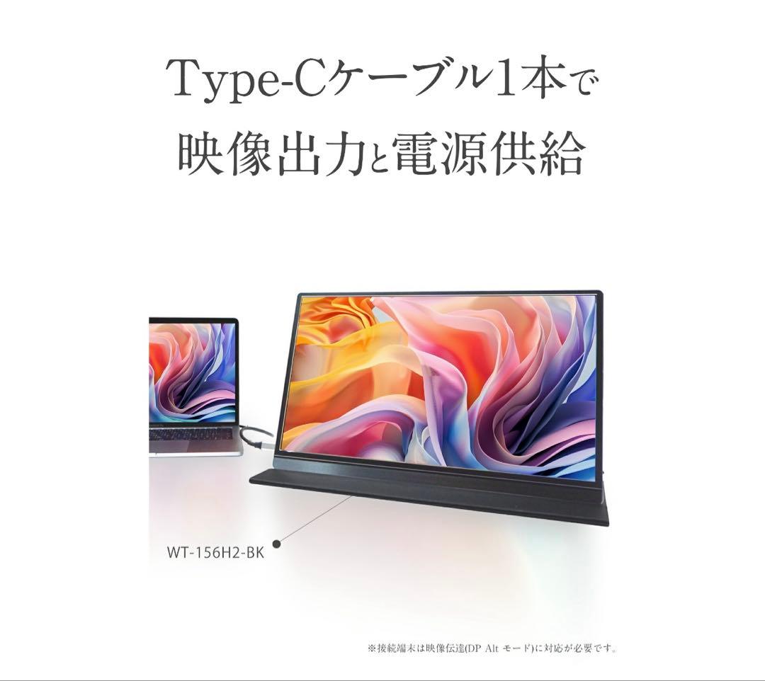 未使用　モバイルモニター 15.6インチ　1080P FHD IPSパネル