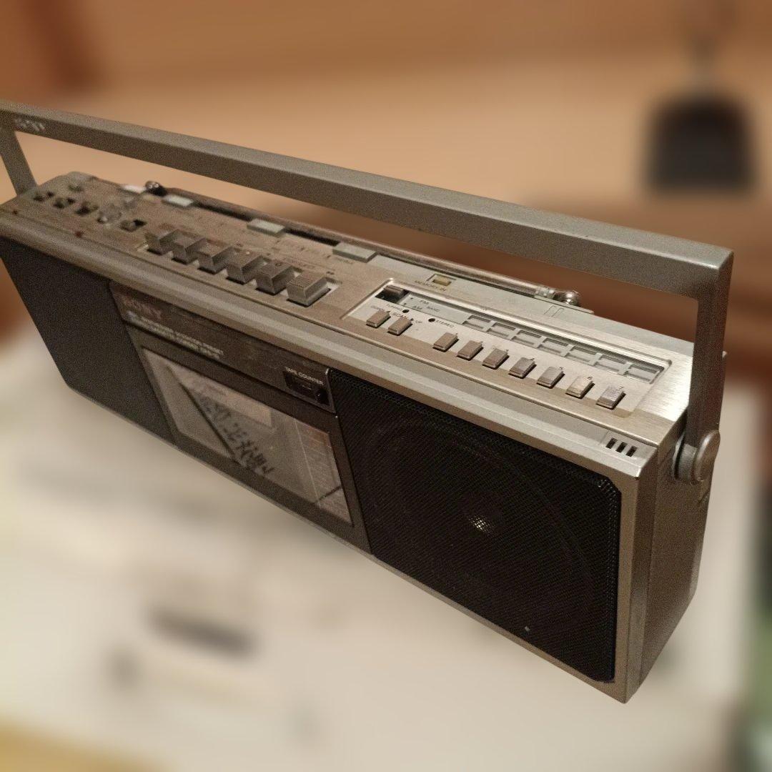 昭和レトロラジカセSONY★ソニー ラジカセ CFS-10/l 365★