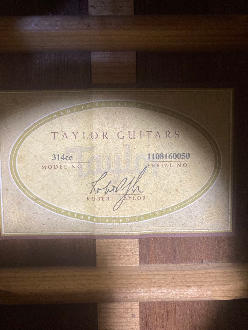 Taylor 314ce アコースティックギター