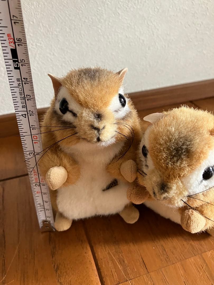 kosen リス　ぬいぐるみ　2体
