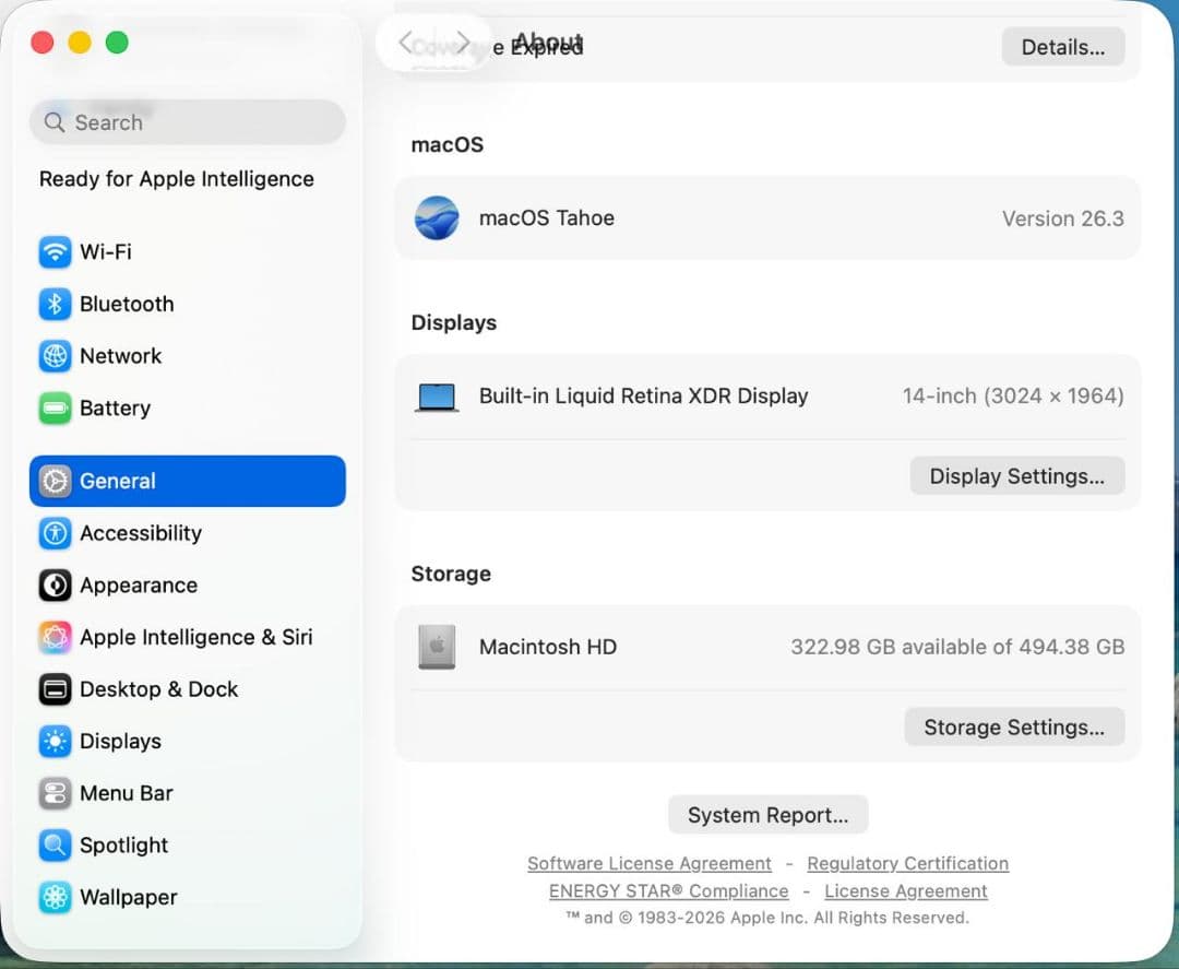 MacBook Pro 14インチ 2021 M1 Pro 16GB 512GB