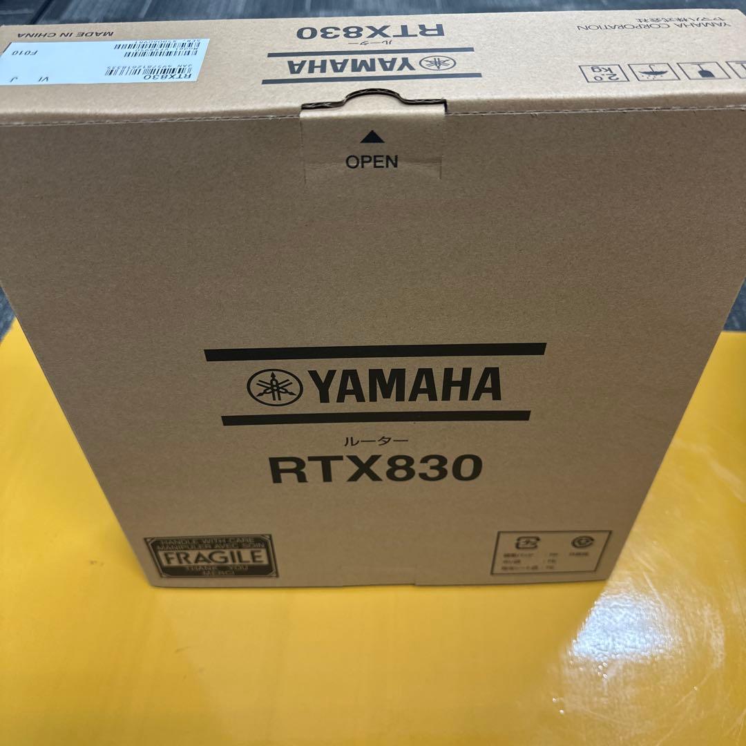 新品未開封YAMAHA RTX830 ルーター