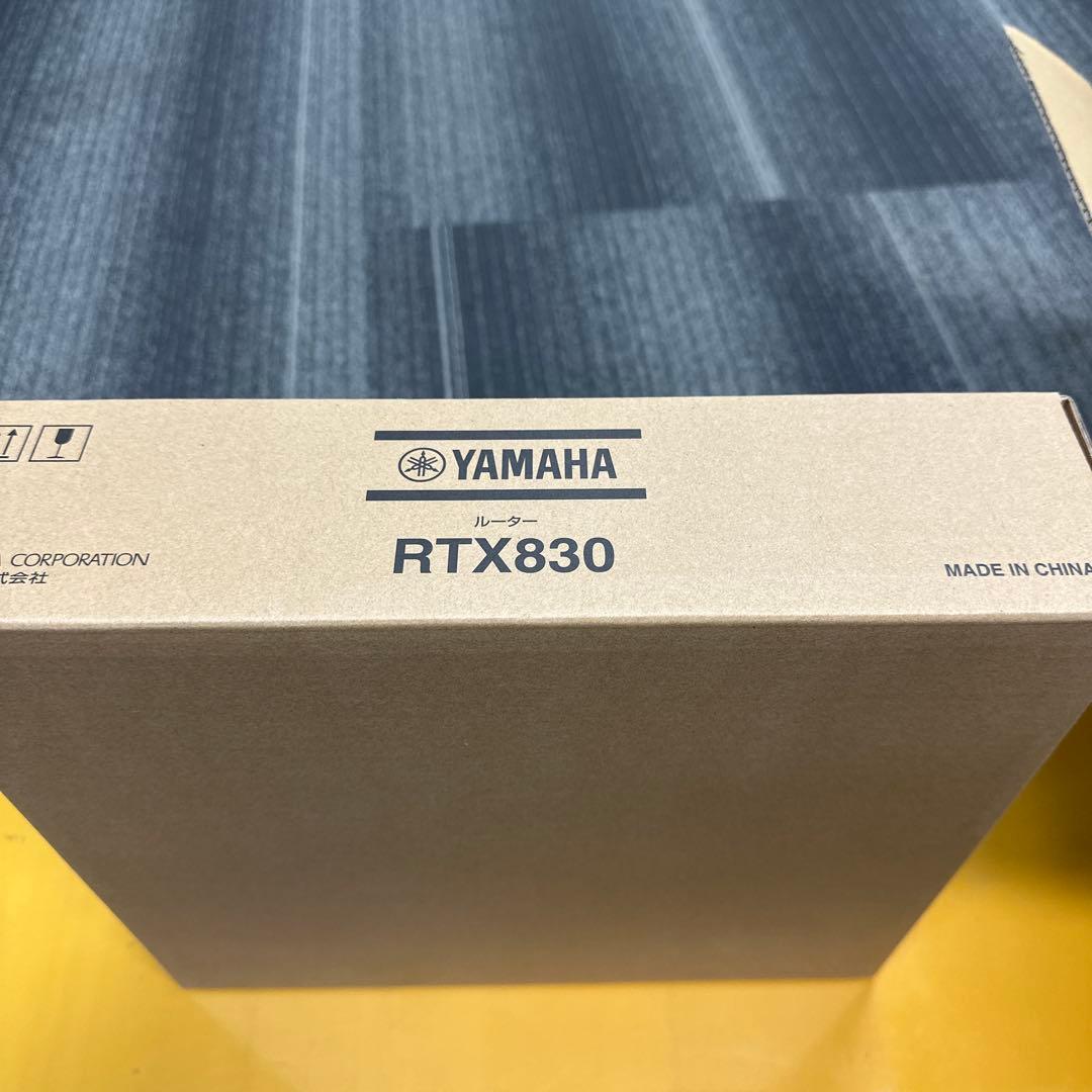 新品未開封YAMAHA RTX830 ルーター