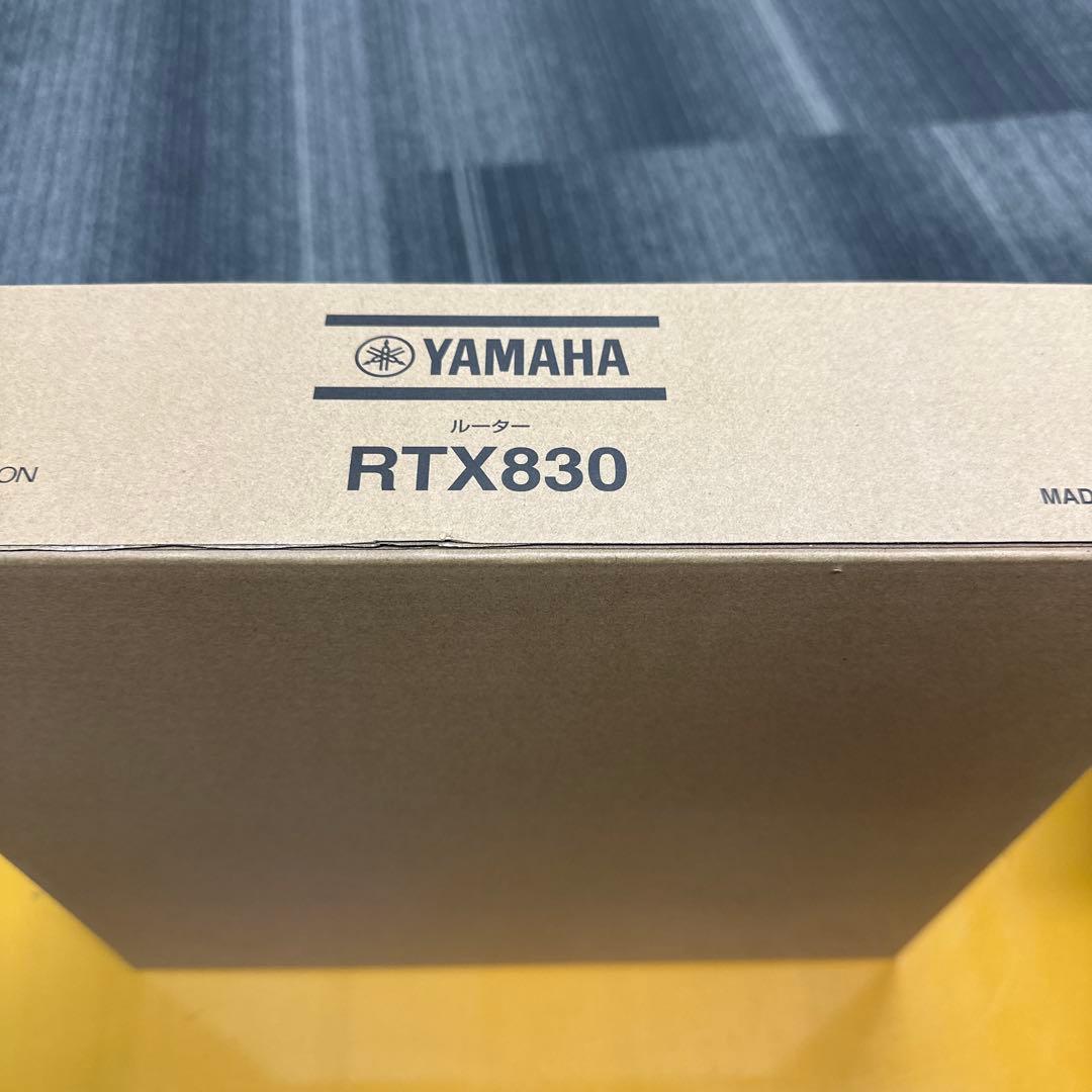 新品未開封YAMAHA RTX830 ルーター