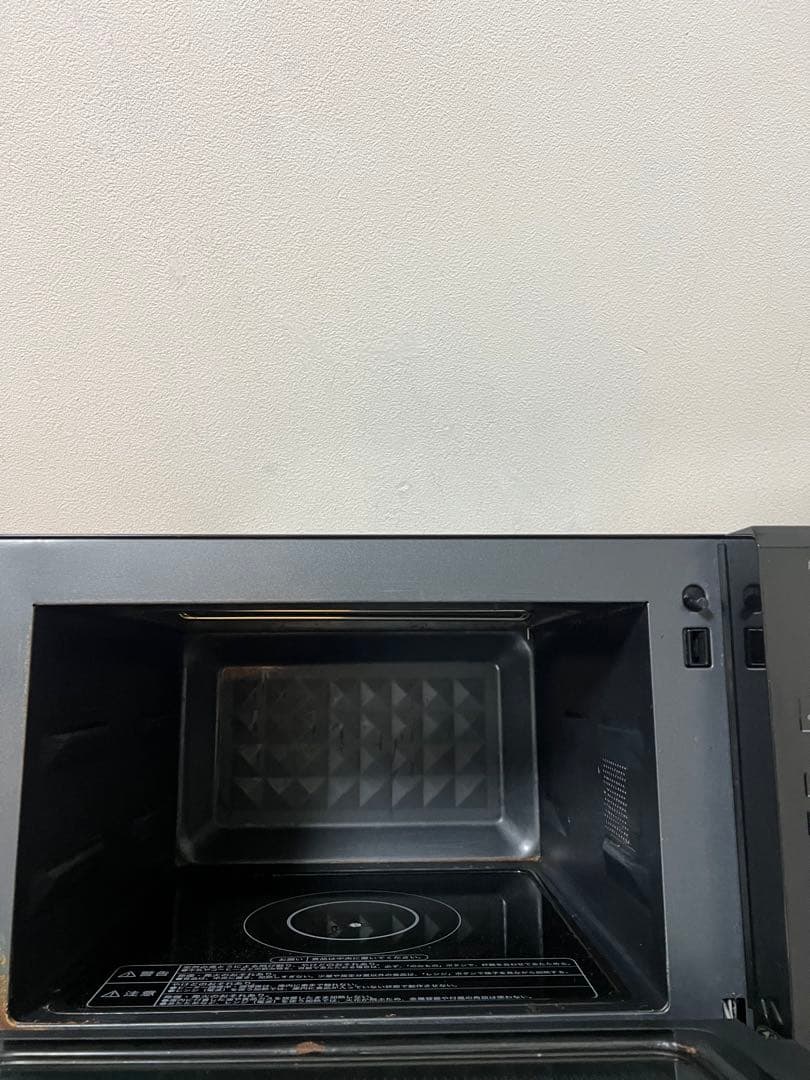 ニトリ 25L フラット 2021年製 1000W オーブンレンジ 電子レンジ