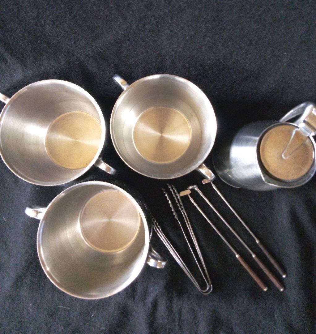 値下げステンレスアイスペール&水差しセット