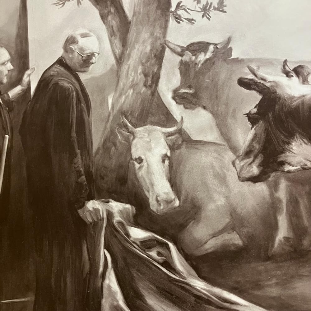 『The Innocent Eye Test』（Mark Tansey）