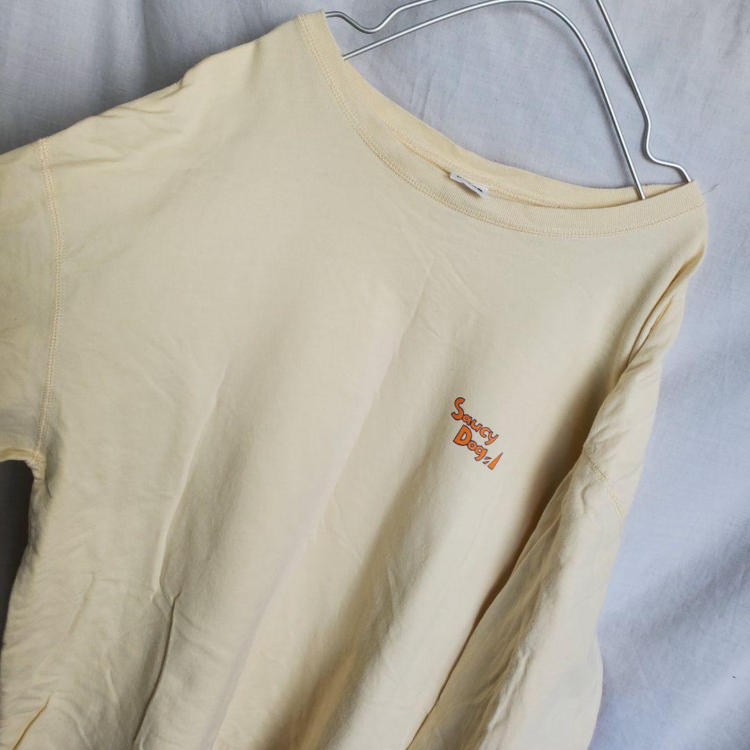 Saucy Dog サウシードッグ ライブ バックプリント バンドT ロンt