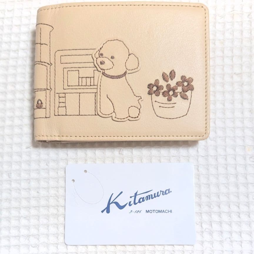 キタムラ Kitamura❤プードル❤二つ折り財布