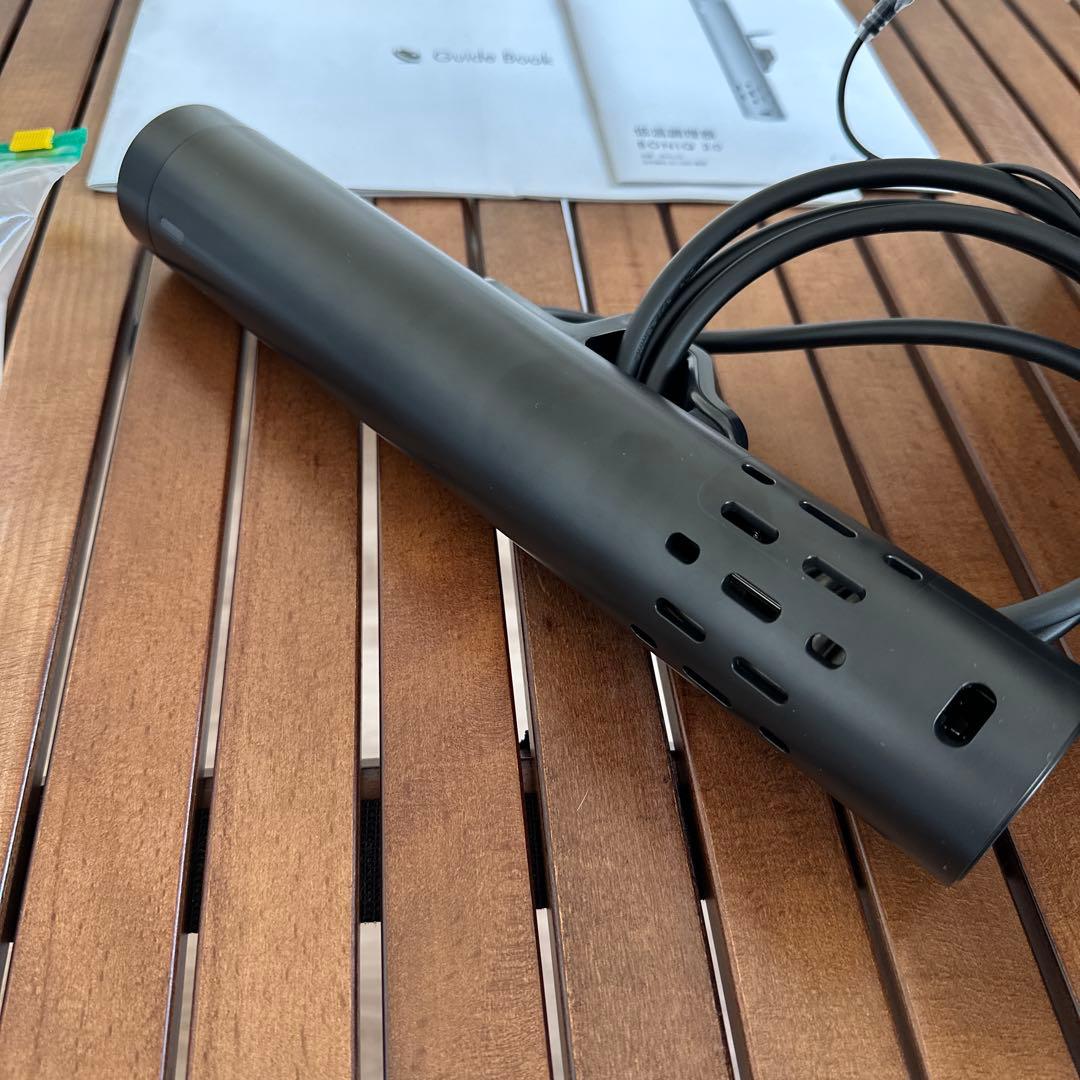 低温調理スターターセット BONIQ 3.0 ボニーク ブラック 7L