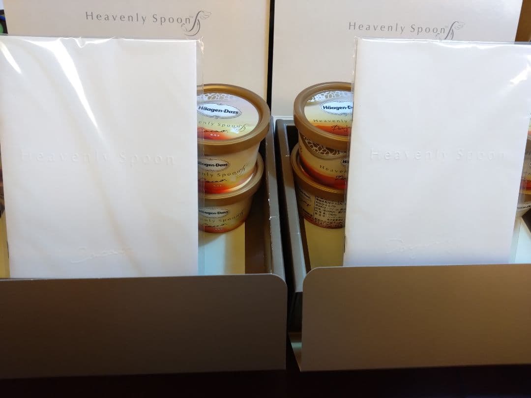 激レア　ハーゲンダッツ　Heavenly spoon 限定品　空箱　中身なし