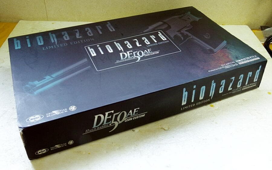 東京マルイ バイオハザード デザートイーグル50AE10inバレルレオンカスタム