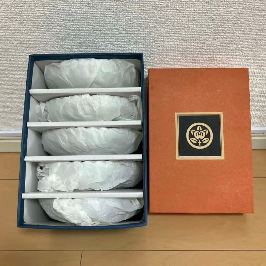 【セット】美濃焼 白菊 菊寿 菊割皿 銘々皿 磁器 たち吉 お祝い 正月