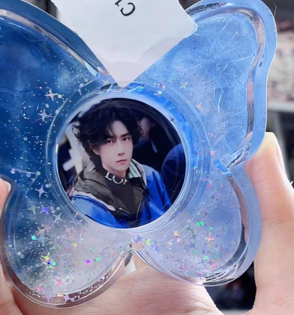 王一博 新しいレジン　の蝶のスタンド　7点セット❣️確認用❣️0403