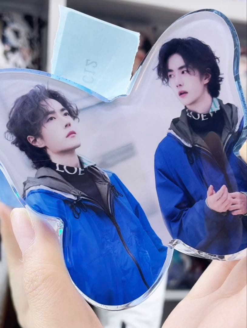 王一博 新しいレジン　の蝶のスタンド　7点セット❣️確認用❣️0403