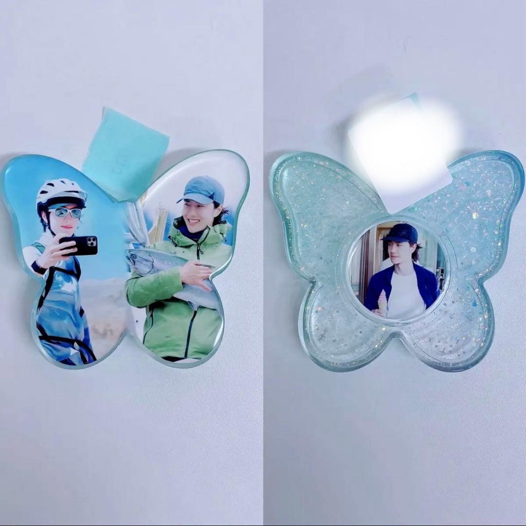 王一博 新しいレジン　の蝶のスタンド　7点セット❣️確認用❣️0403