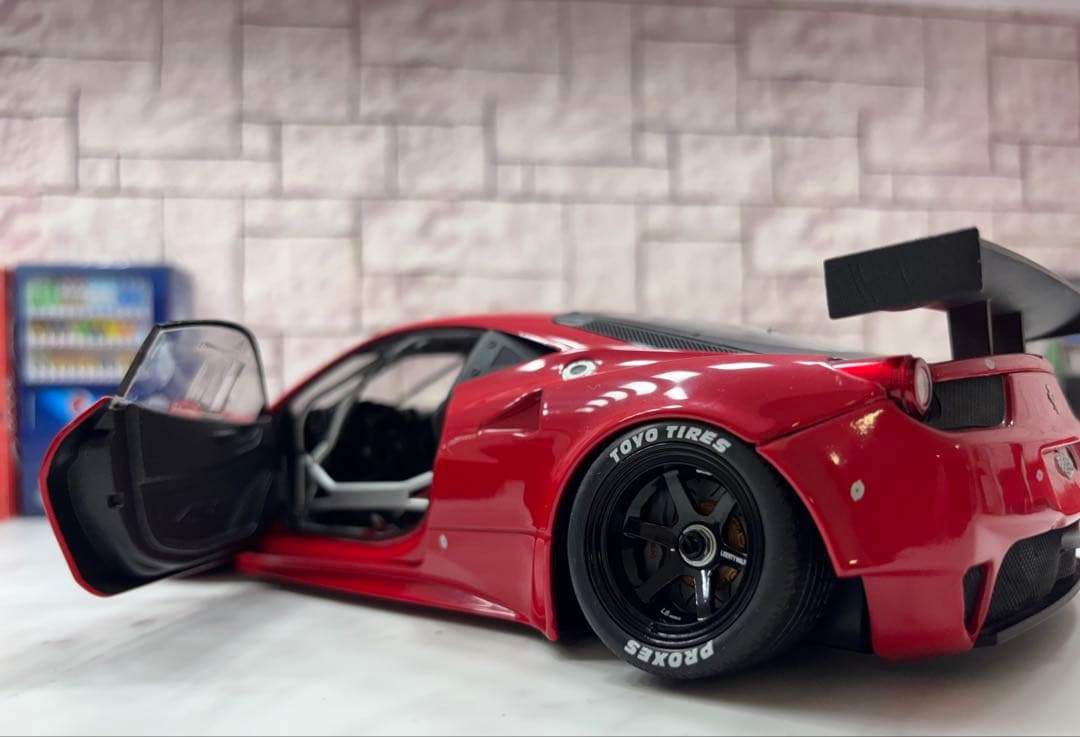 1/18ミニカー　フェラーリ458GT3 カスタム
