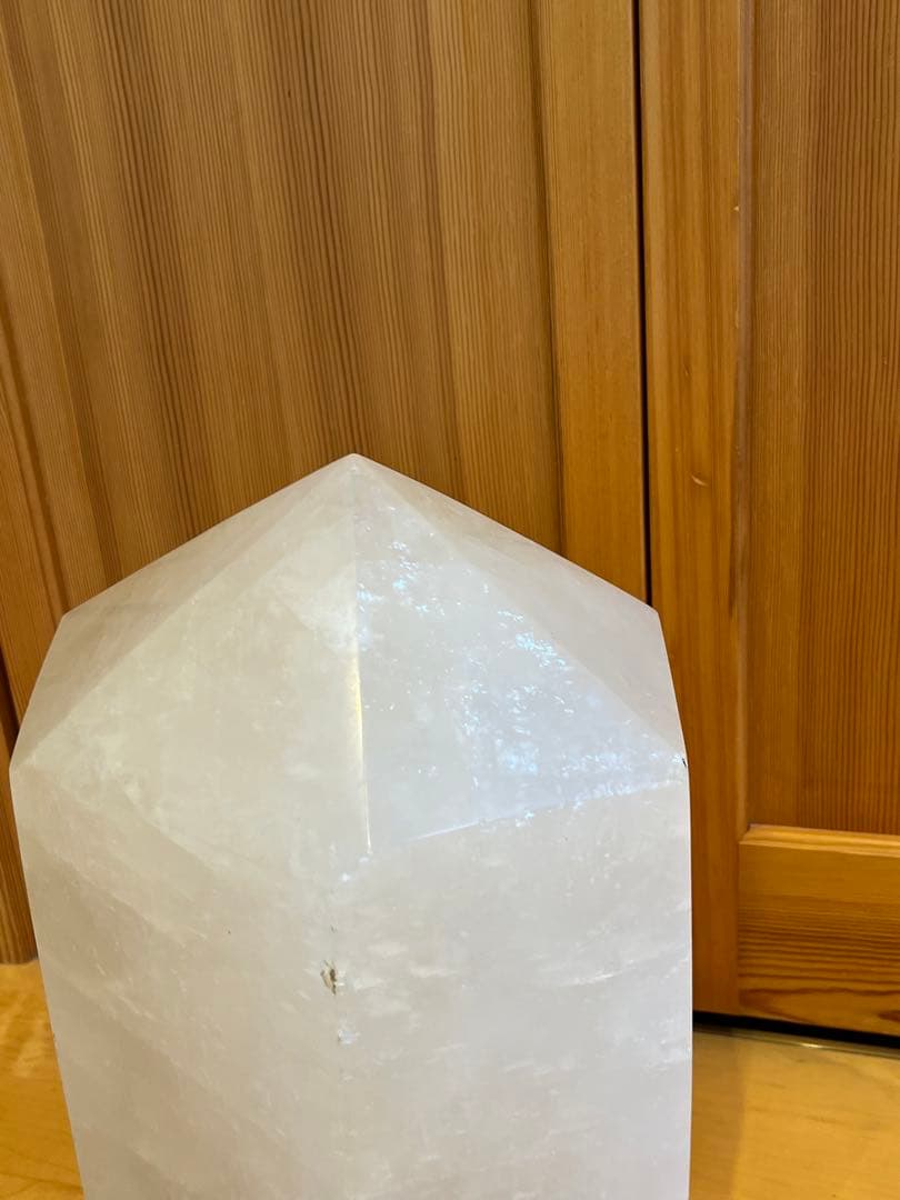 超巨大　水晶　六角柱　35キロ　巨大