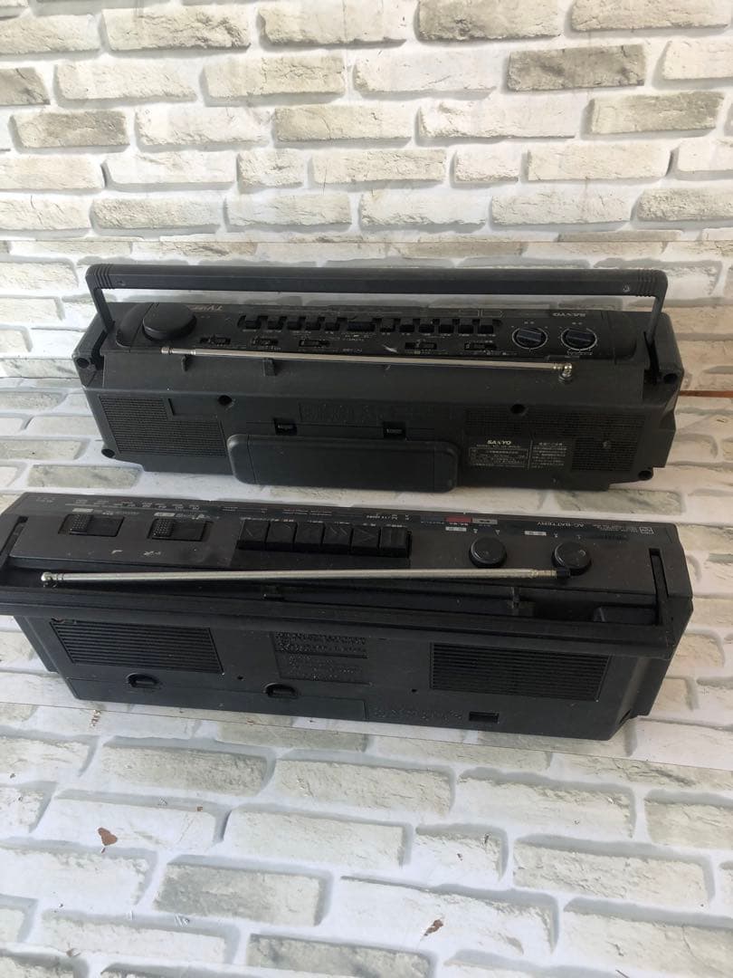 ナショナルRX-606ステレオラジカセSANYO u4-w46(A40)