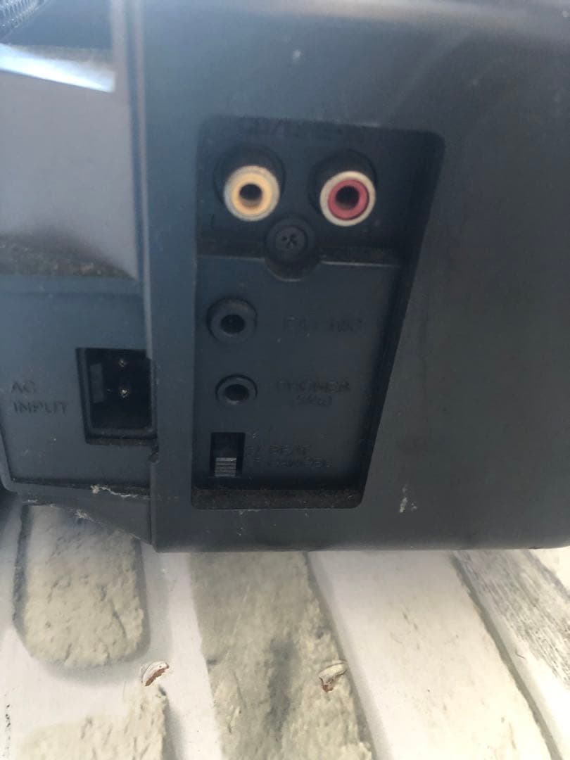 ナショナルRX-606ステレオラジカセSANYO u4-w46(A40)