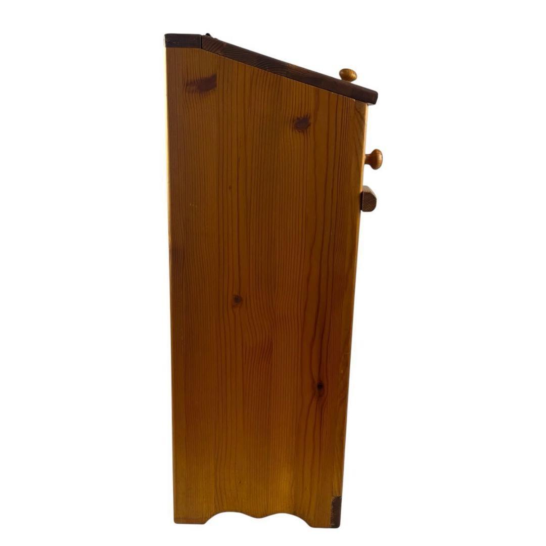 【希少】マリアガーデン アンティーク カントリー キャビネット パイン材 ハート