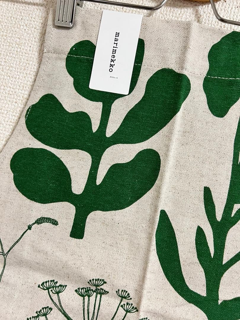 ●新品未使用●マリメッコ　marimekko エプロン　野菜　人気