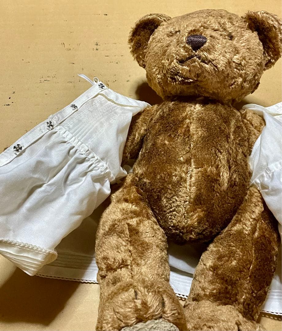 ピンクハウス テディベア PINK HAUSE ピンタックワンピ 手足稼働