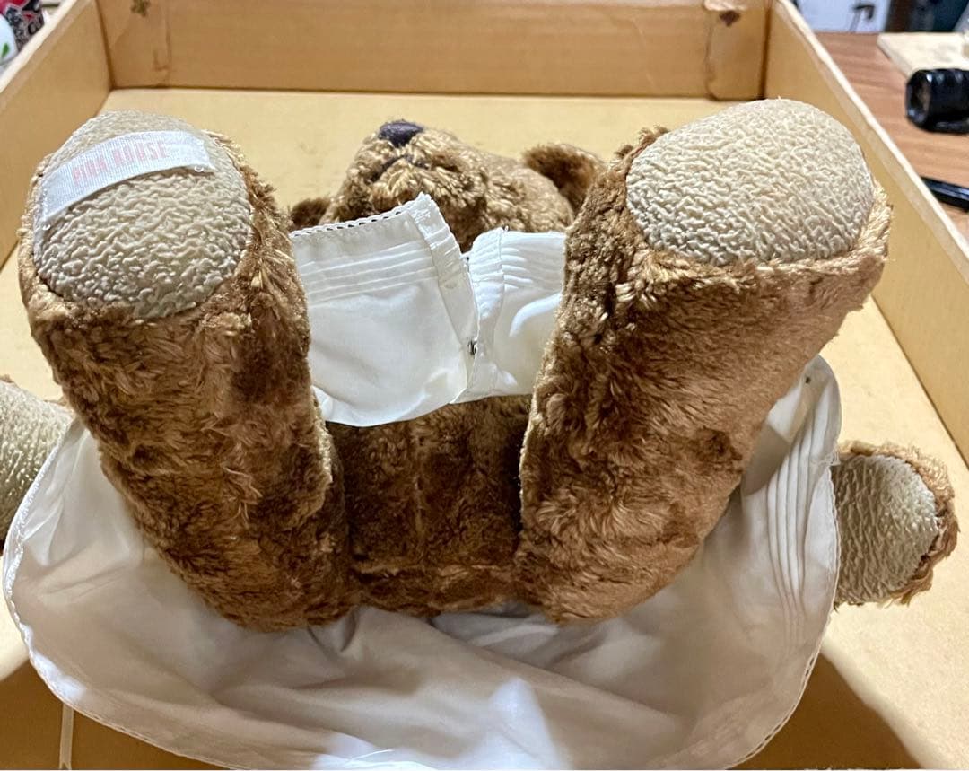 ピンクハウス テディベア PINK HAUSE ピンタックワンピ 手足稼働