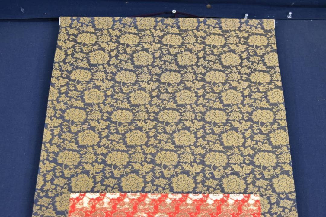 【真作】田中大寿/南無阿弥陀仏/六字各号/仏事掛/掛軸/名家伝来/AA-582