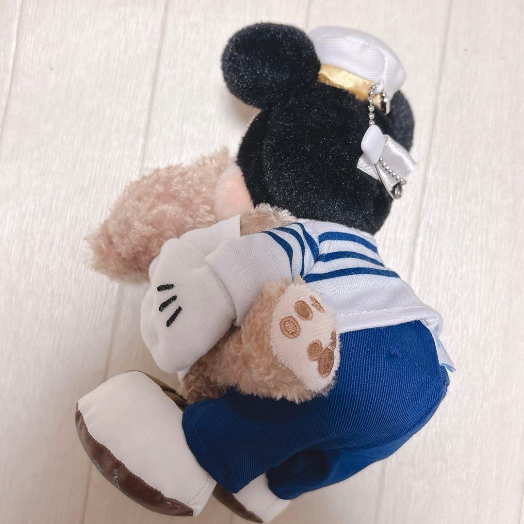 ハートフェルトレターズオブフレンドシップ ミッキー ダッフィーぬいぐるみバッジ