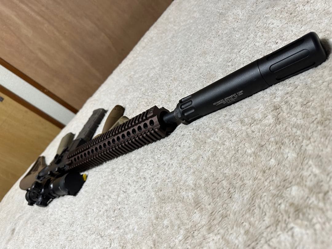 東京マルイ M4A1 MWS ガスブローバック カスタム MK18 付 属品多数