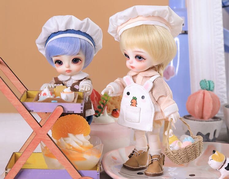 WN31 bjd 1/8 ドール本体 Rubele球体関節人形 ハンドメイド