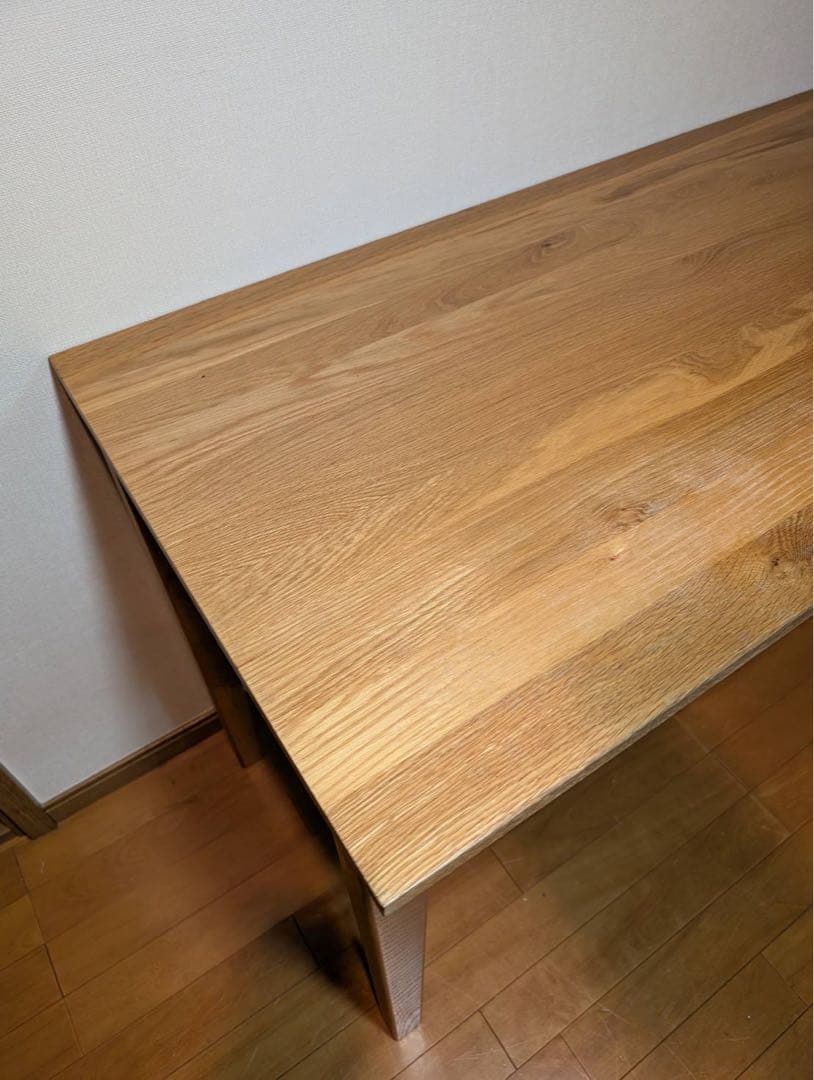 ■送料込■無印 MUJI 無垢材 木製デスク オーク材 事務デスク 学習机