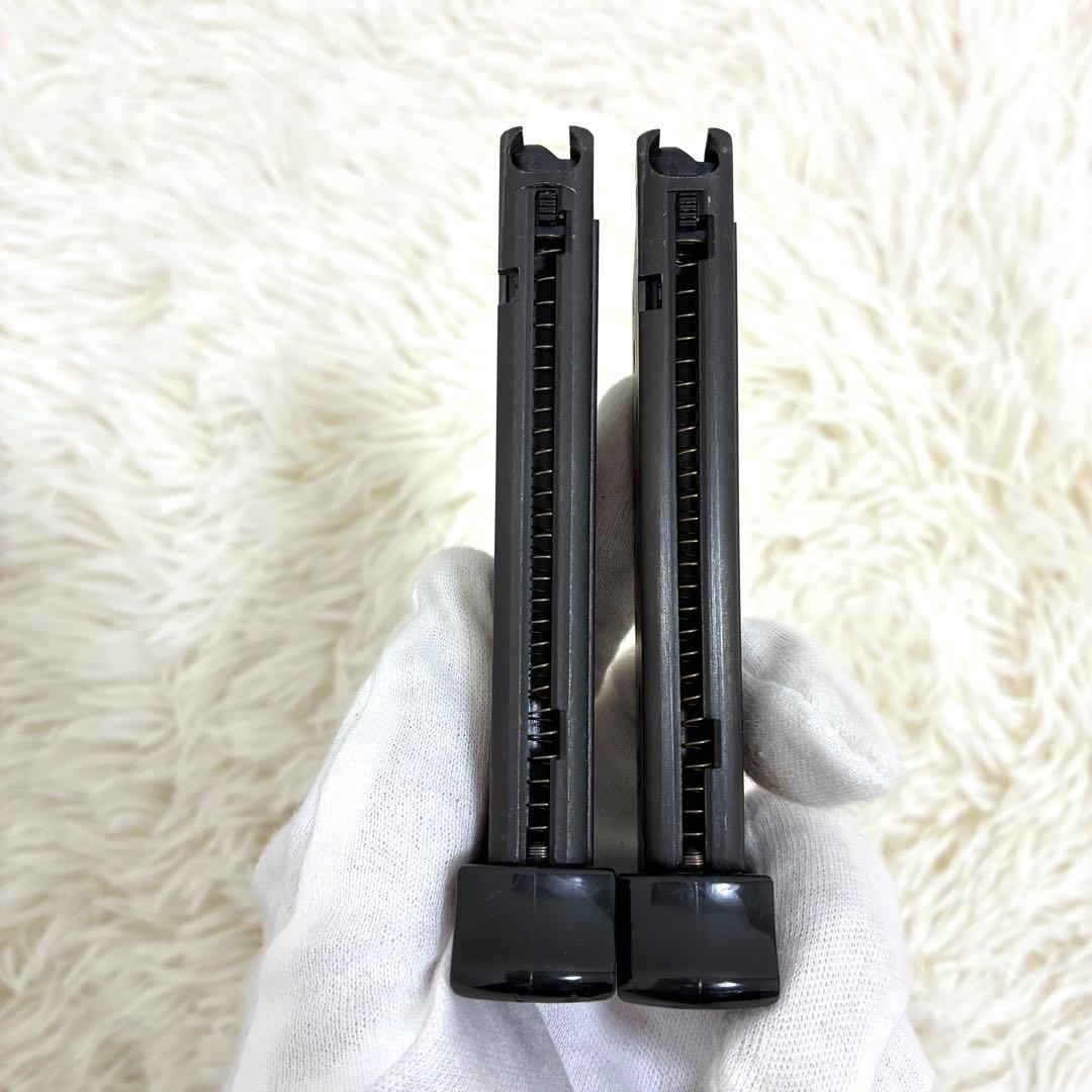 【美品】マルゼン ワルサーPPK/S ガスブローバック エアガン マガジン2本