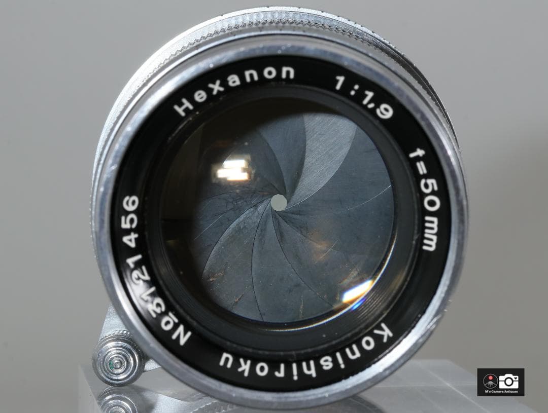 希少良品 Konishiroku Hexanon 50mm F/1.9 Ｌ３９