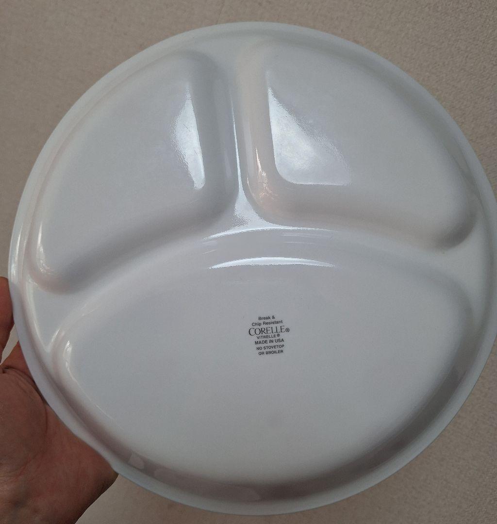 廃盤　コレール　CORELLE　ピンクブリーズ　ランチプレート　26cm 大　3
