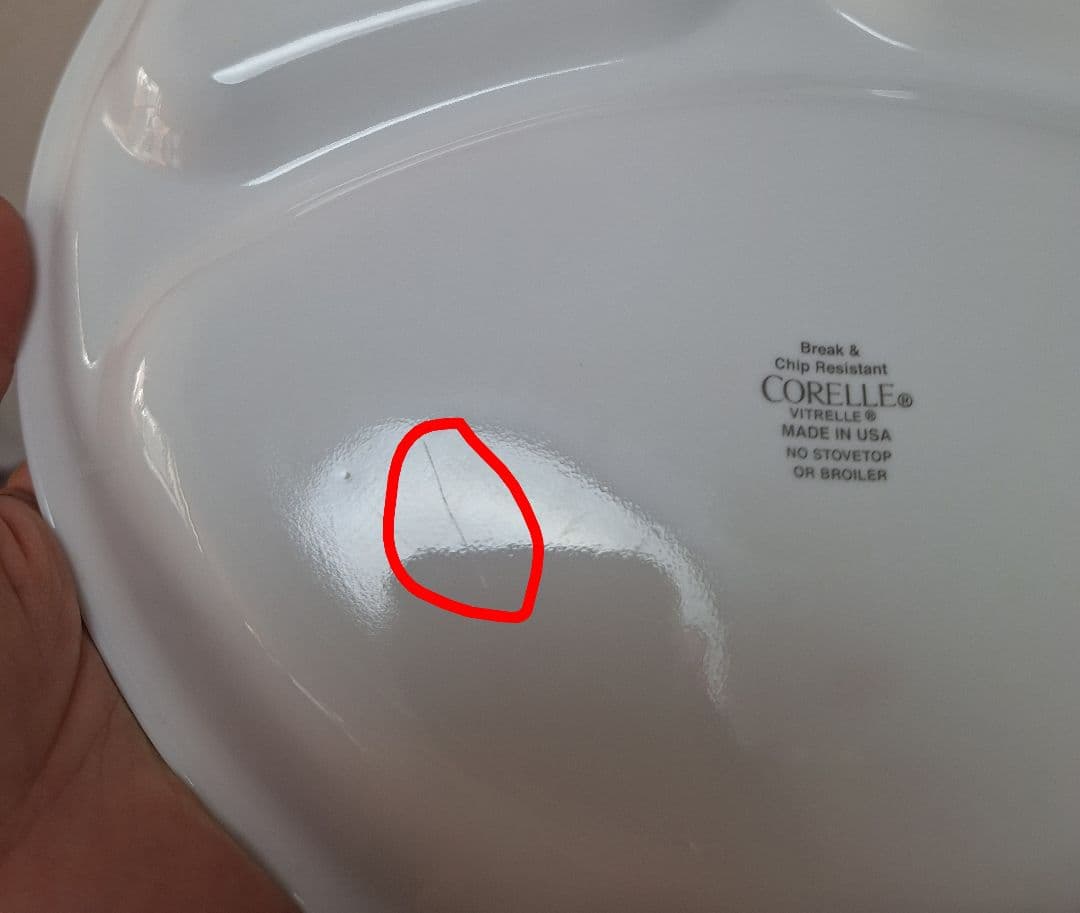 廃盤　コレール　CORELLE　ピンクブリーズ　ランチプレート　26cm 大　3