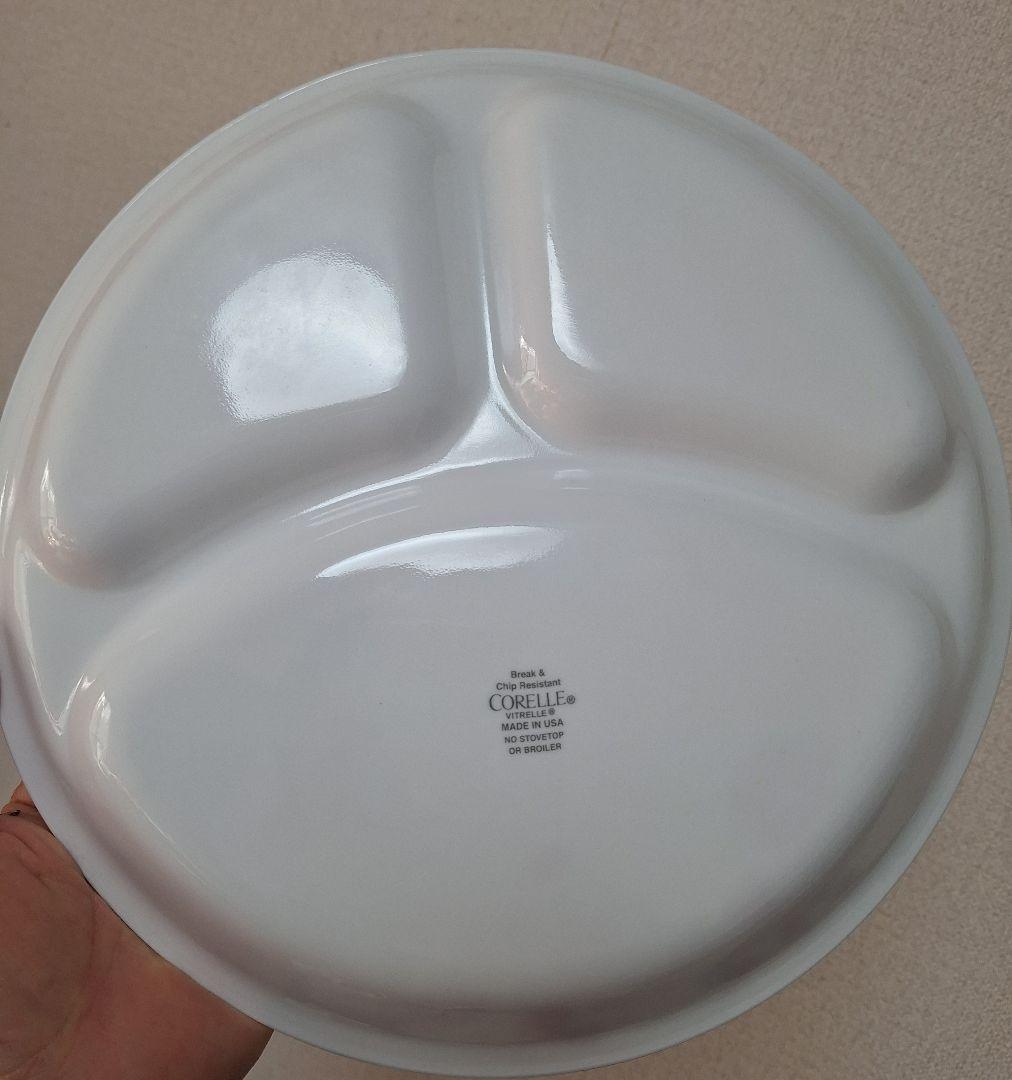 廃盤　コレール　CORELLE　ピンクブリーズ　ランチプレート　26cm 大　3