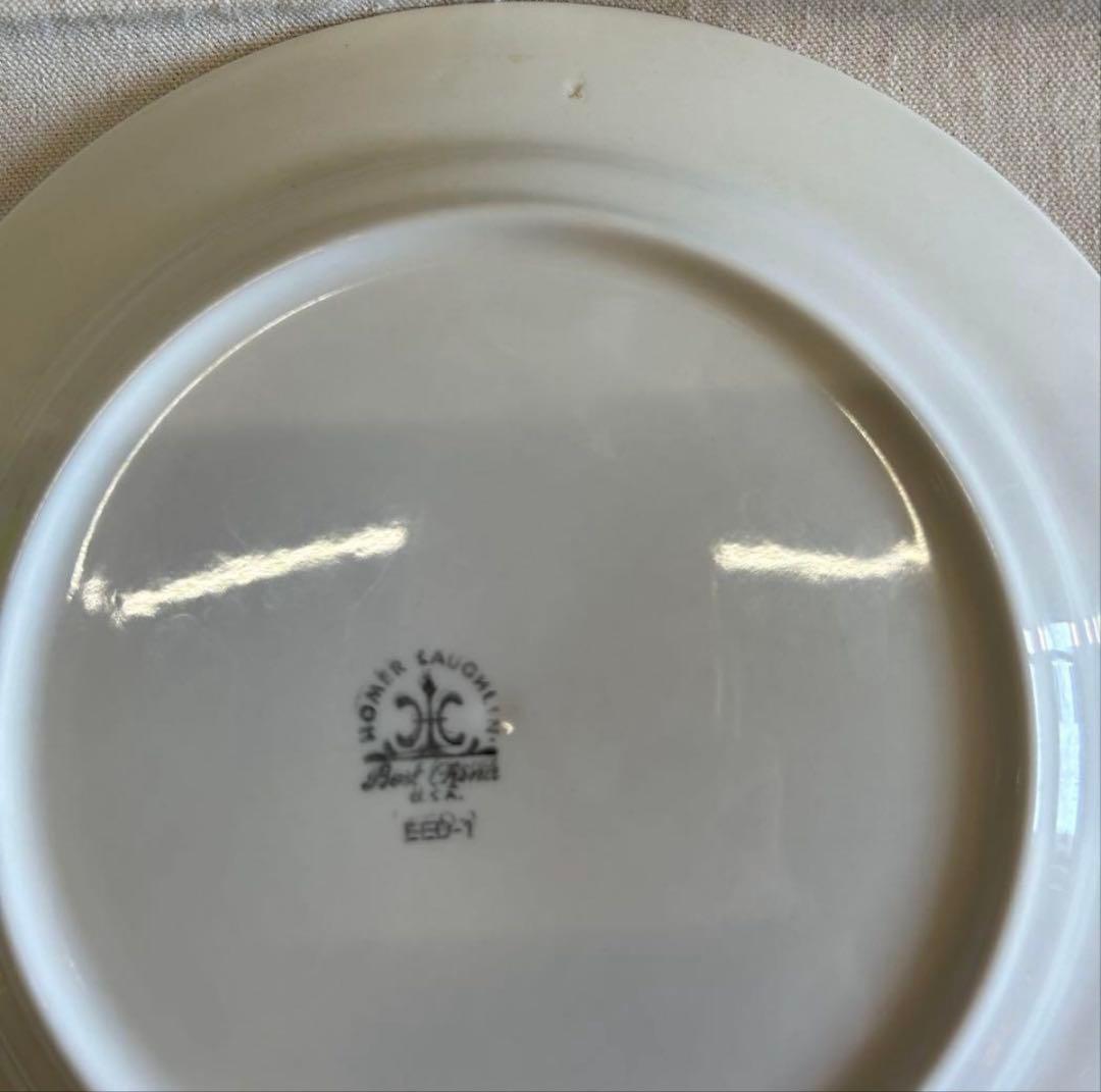 T.N.T. 　USA】ヴィンテージダイナー皿　刻印EED-1 No.15