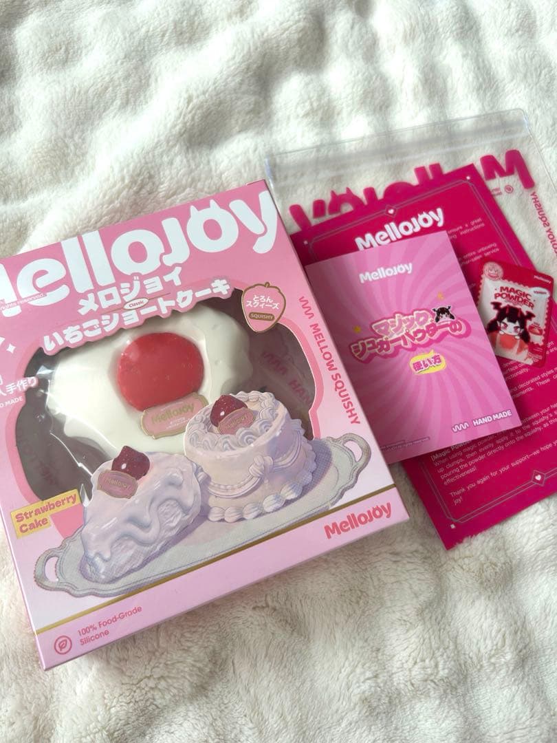 メロジョイ　ショートケーキ　スライス　もちもちもち