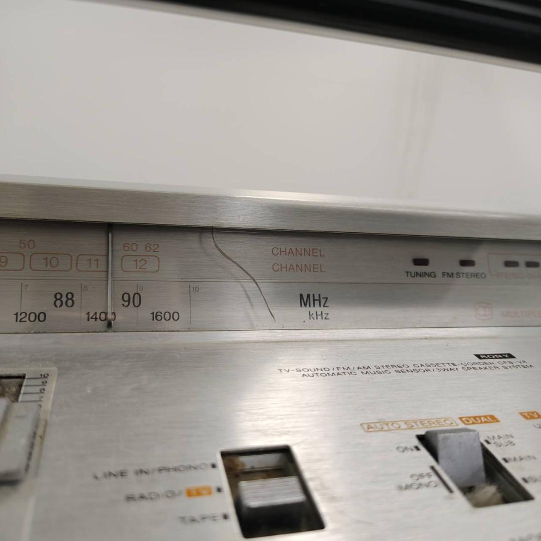 H/SONY STEREO ZILBA'P CFS-V8 ソニー ジルバップ