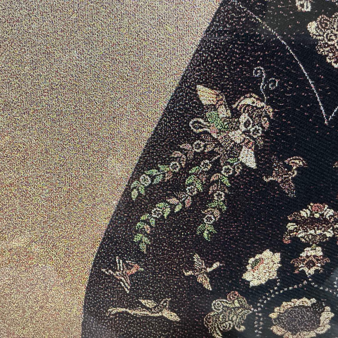 【極美品】西陣美術織 額装 正倉院宝物 螺鈿紫檀五絃琵琶 伝統工芸 縁起物