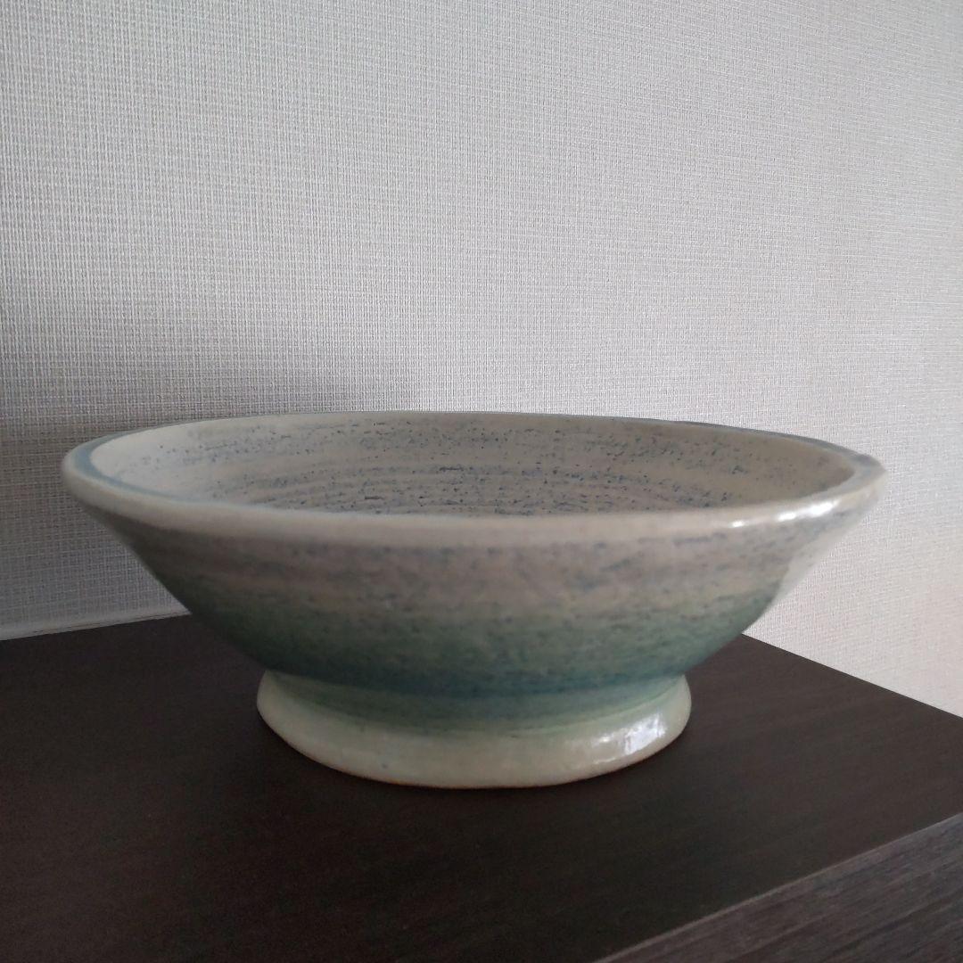やちむん ガラス彩陶器 中鉢