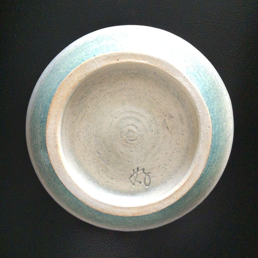 やちむん ガラス彩陶器 中鉢