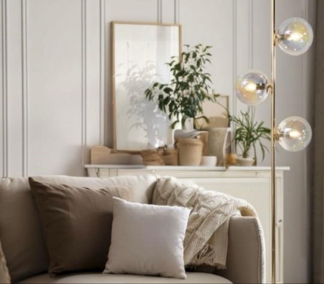 フロアライト スタンド オーロラガラス