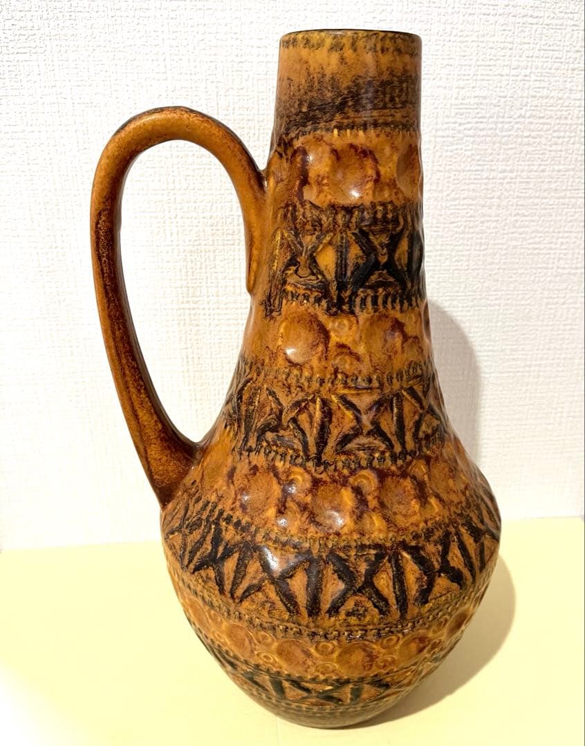 Fat Lava 西ドイツ　花瓶　ヴィンテージ　Bayファットラバ　現地で購入