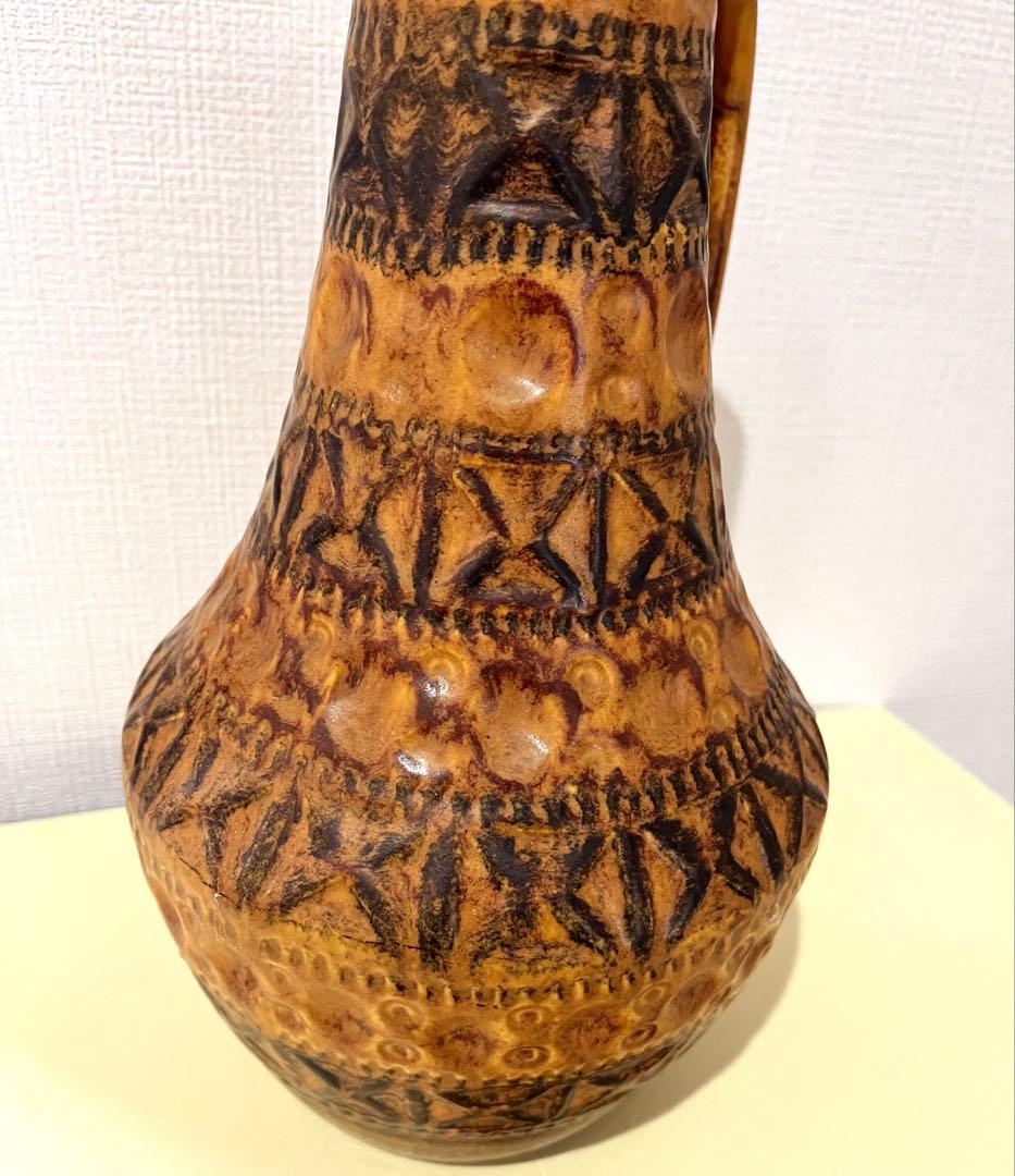 Fat Lava 西ドイツ　花瓶　ヴィンテージ　Bayファットラバ　現地で購入