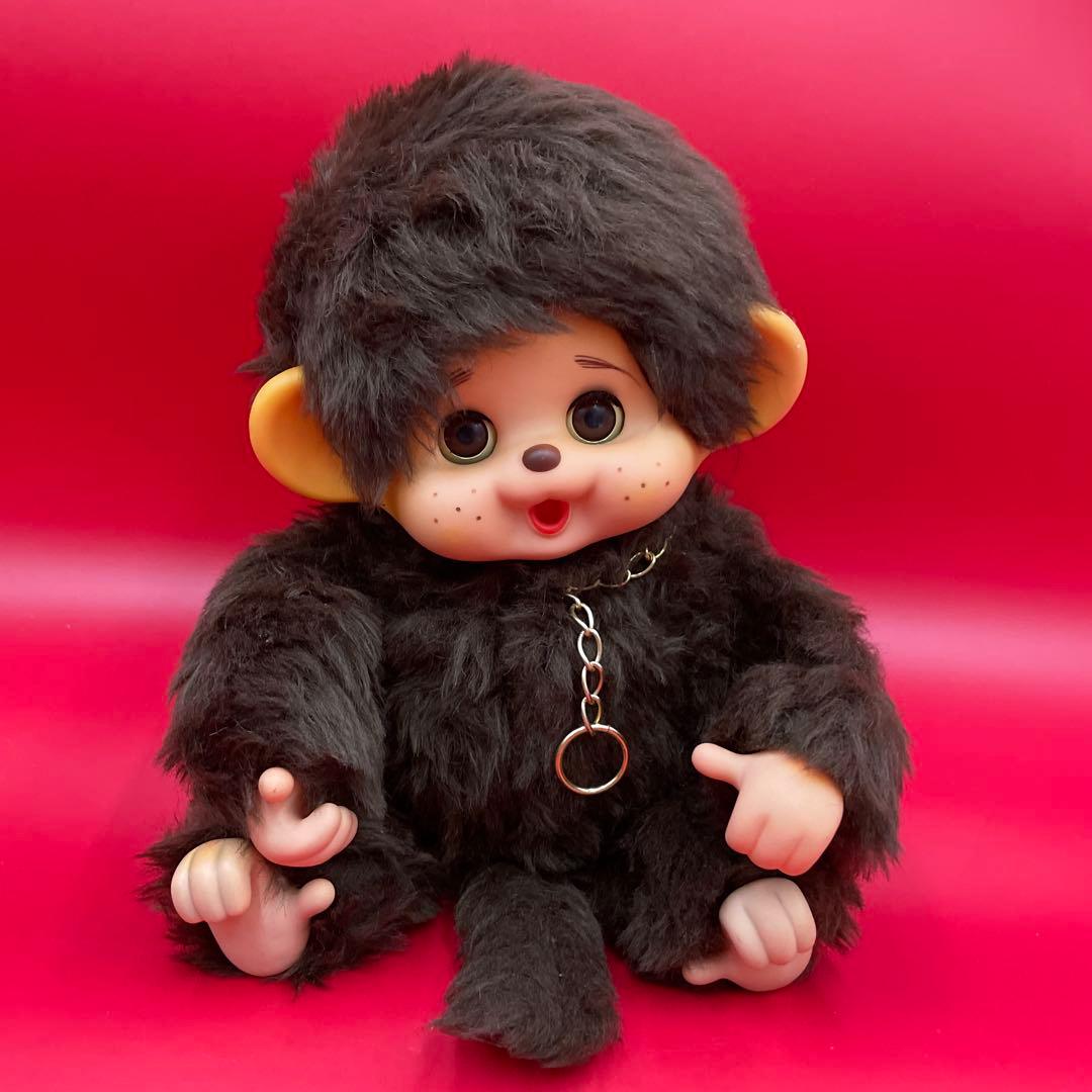 【昭和レトロ】まごころの人形 大助くん ぬいぐるみ スリープアイ 全長約35cm