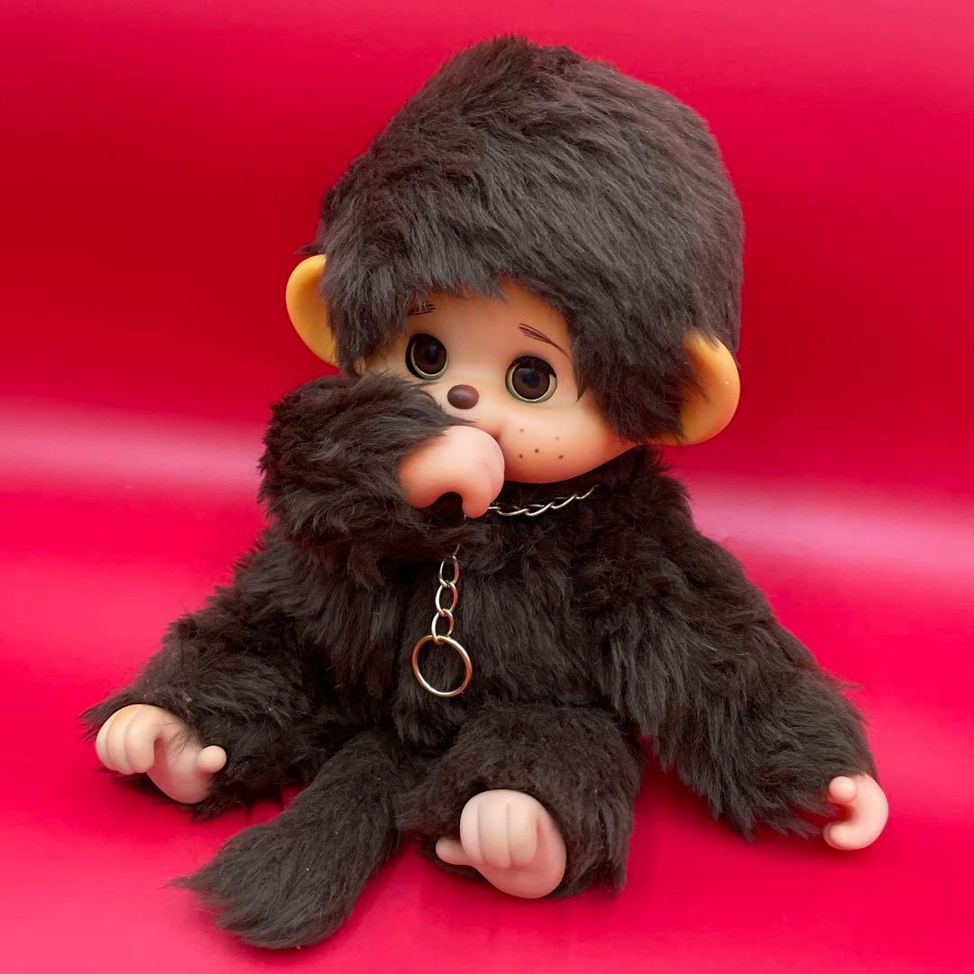 【昭和レトロ】まごころの人形 大助くん ぬいぐるみ スリープアイ 全長約35cm